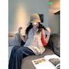 Summer Korean Sweet Princess Style Printed Versatile Design Women's V-Neck Sleeveless Top