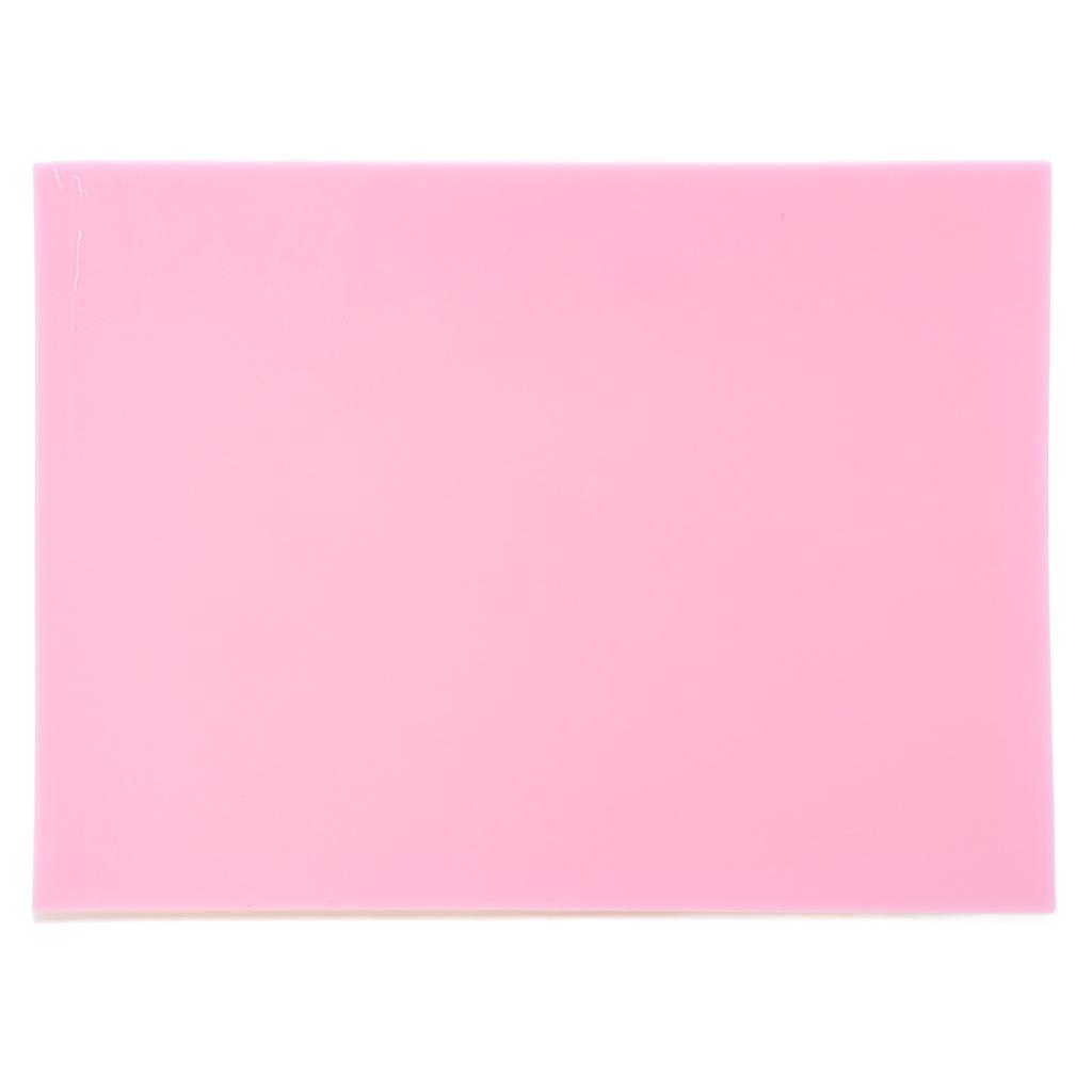 Rubber Carving Block for Stamp Making Printmaking Intricate Designs 20 X 15 X 0.5CM Rose White