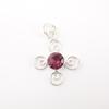 Rhodolite Gemstone 925 Sterling Silver Jewelry Handmade Pendant For Anniversary PP-41-16