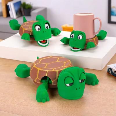 New Funny Turtle Coaster Anti Slip and Heat-Resistant Silicone Table Drink Tableware Decorative Mat Cute Kitchen Decoration Gift