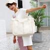 [komakusa] [Uchiwa Tote Bag for Everyday Use] Designed to fit a fan perfectly, this large-capacity tote bag features a zipper and multi-functional poc