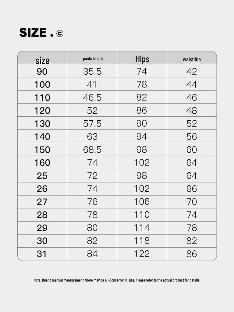 Girls' Summer Loose Wide-Leg Capri Jeans