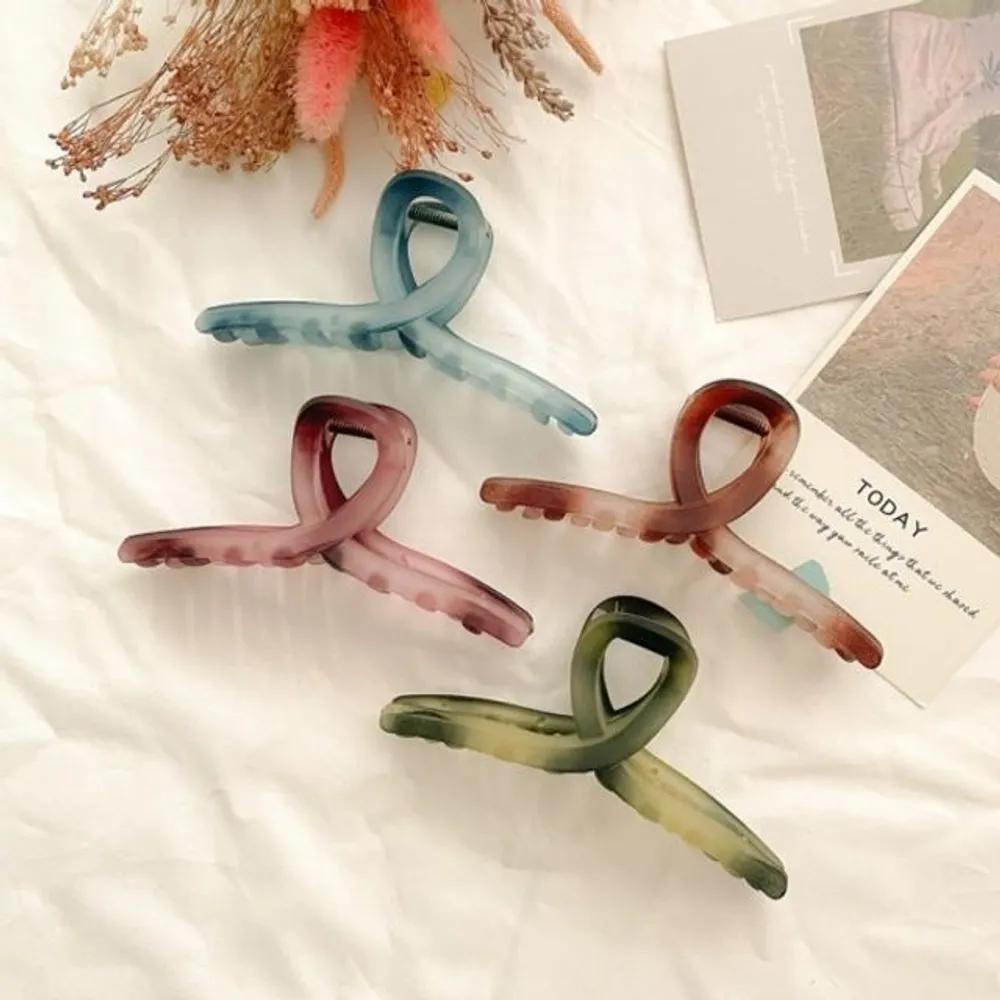 hair clip hair claw clip hair headband hairband green