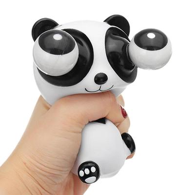 Kreslené zvířátko Dekompresní hračka Snížení stresu Míč Roztomilá bílá Panda Squeeze Pop Squeeze Antistresová hračka