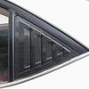 För Toyota Corolla 2014-2018 Bil Bakre Lamell Fönster Sida Lucka Skydd Trim Klistermärke Ventil Skopa ABS Kolfiber Svart Auto