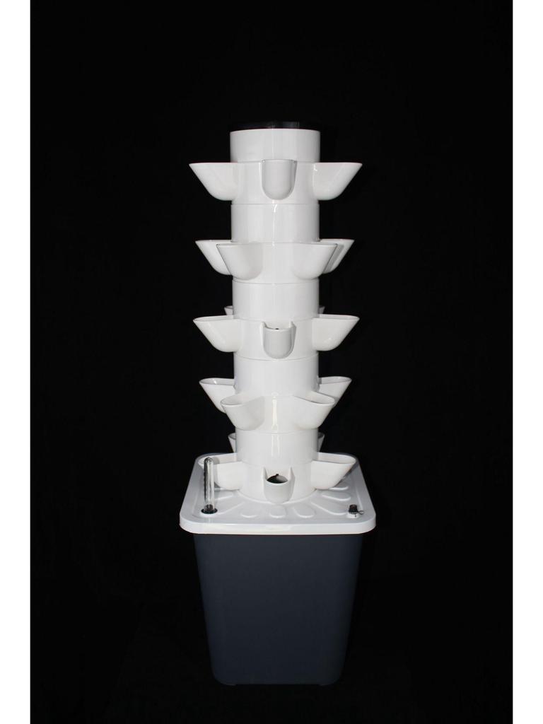 Mini Hydroponic Tower: Soilless Vegetable Growing Machine for Home or School Projects