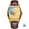 CHENXI Premium Mechanical Watch for Men Fully Automatic Fashion Square Skeleton Watch Men's Waterproof Mechanical Watch reloj