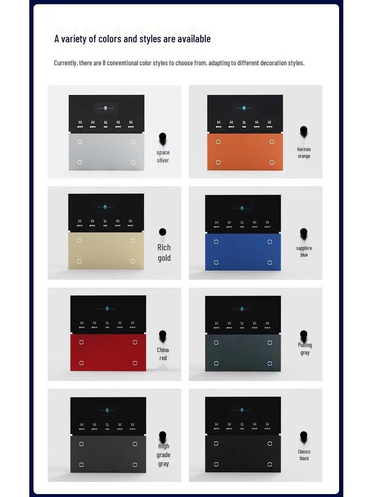 Tuya Zigbee Voice-Controlled Three-in-One Smart Home Switch