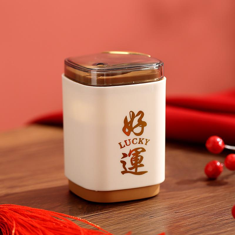 Automatic Pop-Up Luxury Toothpick Holder - Creative New Year Edition