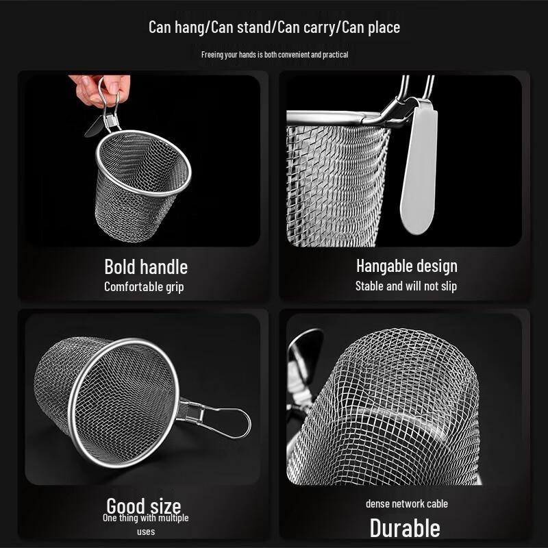 ZISIZ 304 Stainless Steel Mesh Strainer Set