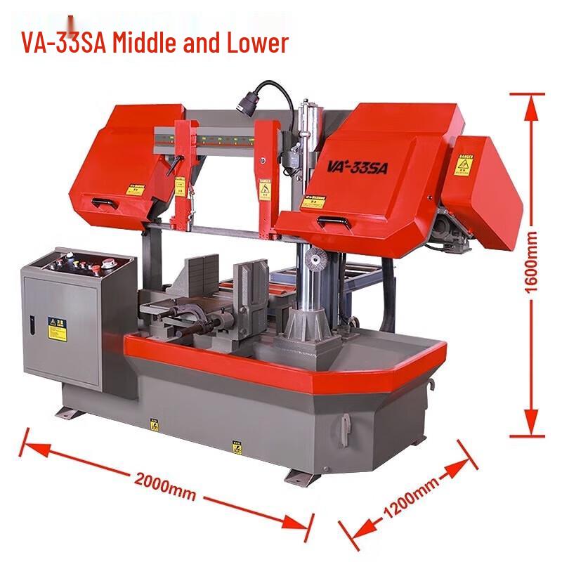 

Xigear VA+-33SA Semi-automatic Double-Column Band Saw CN plug (adapter included)