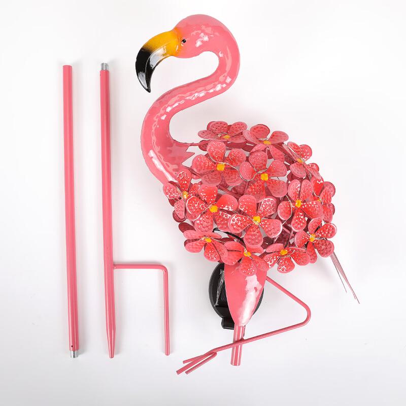Solar Flamingo Garden Stake Light