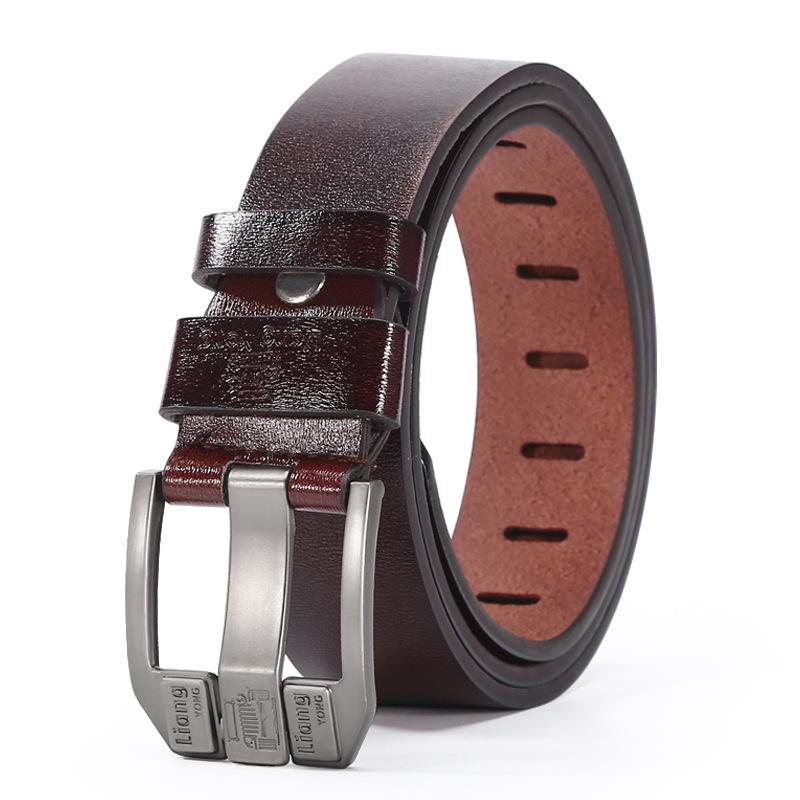 

Ремень из искусственной кожи в стиле ретро из микрофибры, мужской, зеленый, с потертым ремнем, с пряжкой на булавке 120cm