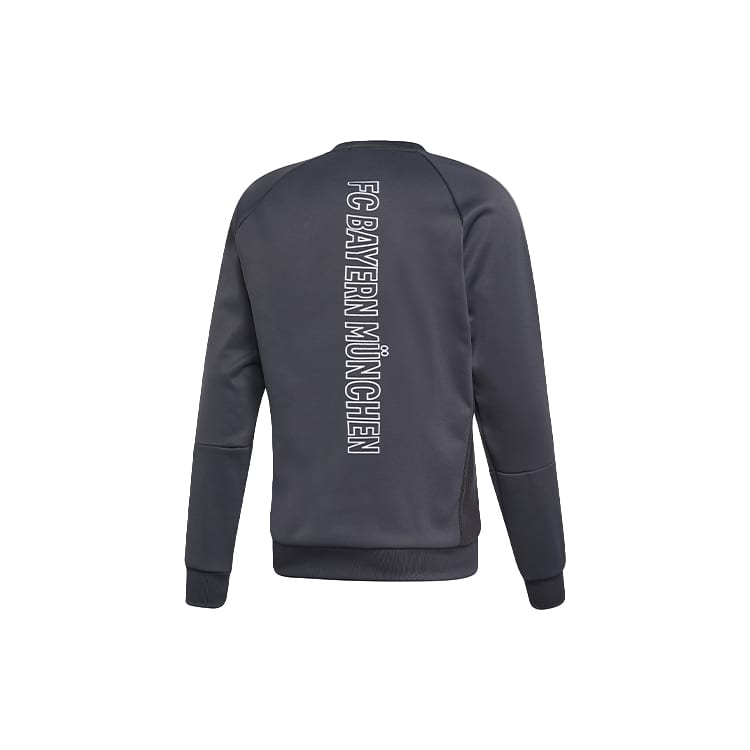 adidas Sweatshirts Men's Gray Crew Neck Moderate Regular FR3989