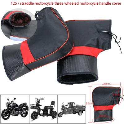 Motorcycle Handlebar Gloves Scooter Bar Cycling Gloves Coldproof Warm Bar Mittens Soft Handlebar Mittens for Motorcycle Scooter