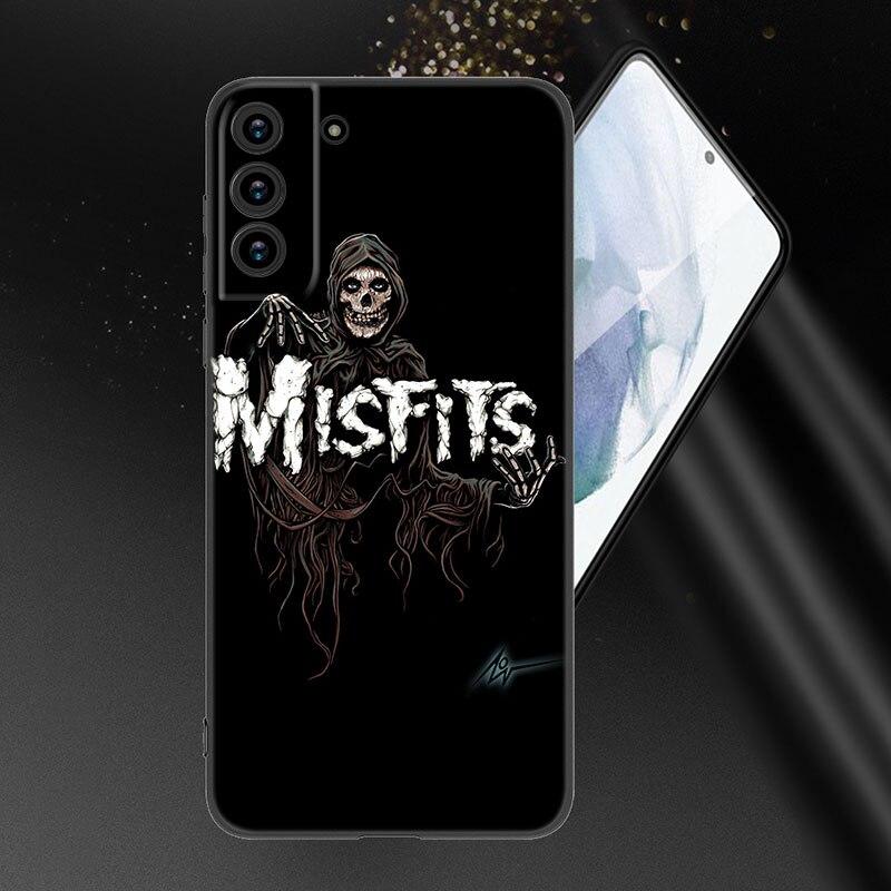 The Misfits Glenn Danzig Phone Case For Samsung Galaxy S20 S21 FE S22 Ultra S10 Lite S10E S9 S8 Plus S7 Edge Soft Black Cover