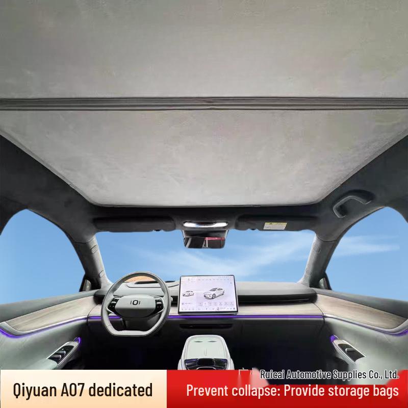 Changan Qiyuan A07 Sunroof Sunshade Curtain - Enhanced Interior, Sun Protection & Heat Insulation