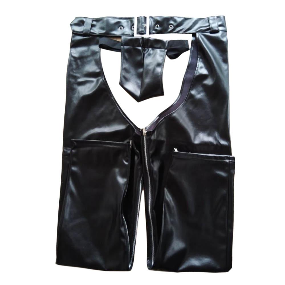Exposed Butt Butt Open Crotch G Strings Porno Trousers Mens New Male Casual Sexy Slim Fit Solid Color Erotic Pants Long Trousers