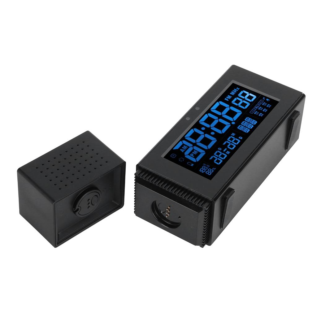 Budzik Dźwięk Światło Wielofunkcyjny Cyfrowy do Gospodarstwa Domowego Kolorowa Lampka Nocna Czujnik Ruchu