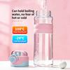 Kids Water Bottle 750ML Spray Sports Water Bottle Direct Drinking Dual-Use Plastic Water Bottles for Outdoor Sporting