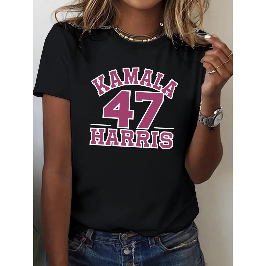 

KAMALA HARRIS Women s Cotton T-Shirt XXL чорний