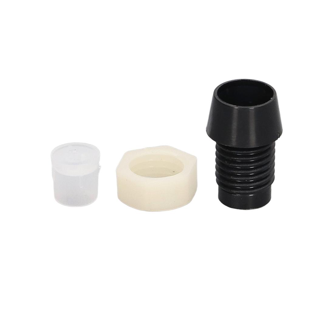 100 Sets LED Holder 5mm Plastic Light Emitting Diode Panel Mount Clip Accessory Set Kit