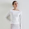 Nowood Bare Offshoulder Tee (Ivory)