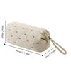 Bowknot Hair Dryer Storage Bag Large Capacity Durable Travel Wash Handbag Organizer Dustproof Travel Storage Bag Outdoor