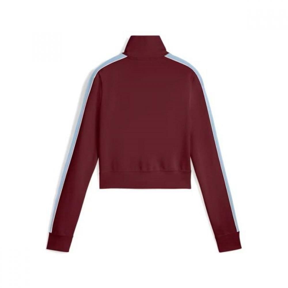 Puma Women S Crop future.Puma.archive T7 Slim Crop Knit Track Jacket