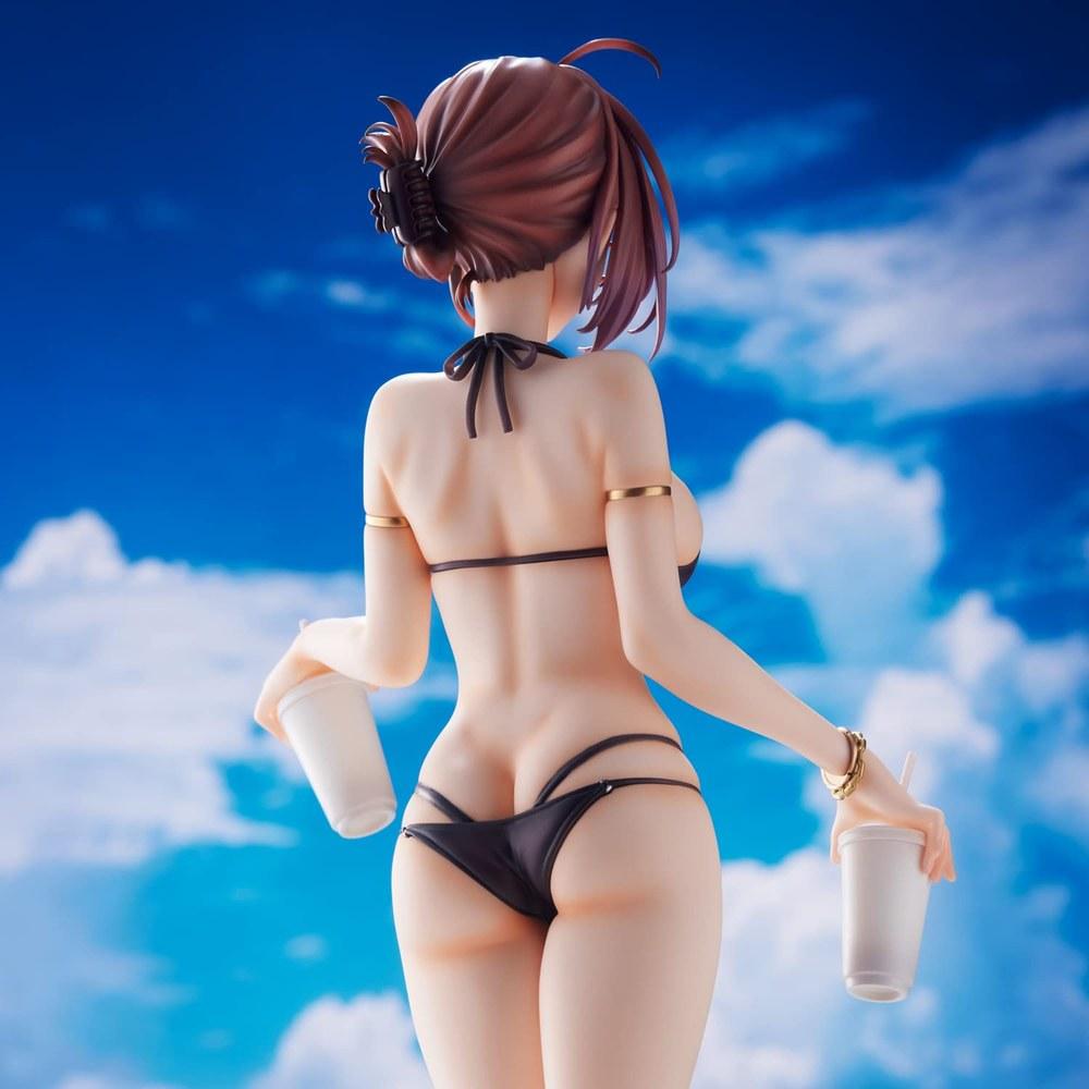 Union Creative Nearsighted Sister in Swimsuit Illustration 92M PVC ABS Complete Figure