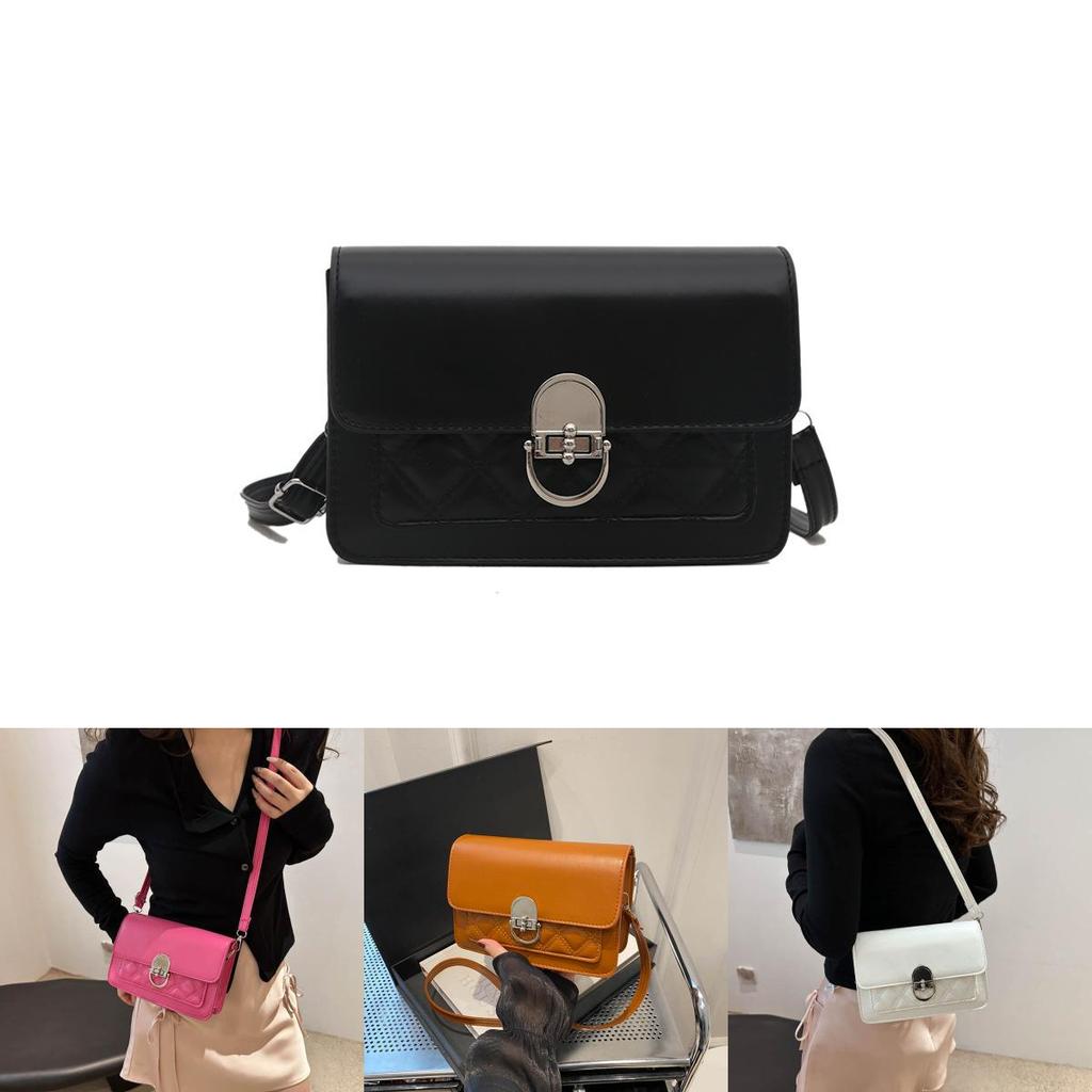 Stylish And Minimalist Square Bag For Women In Classic Black White And Brown Colors