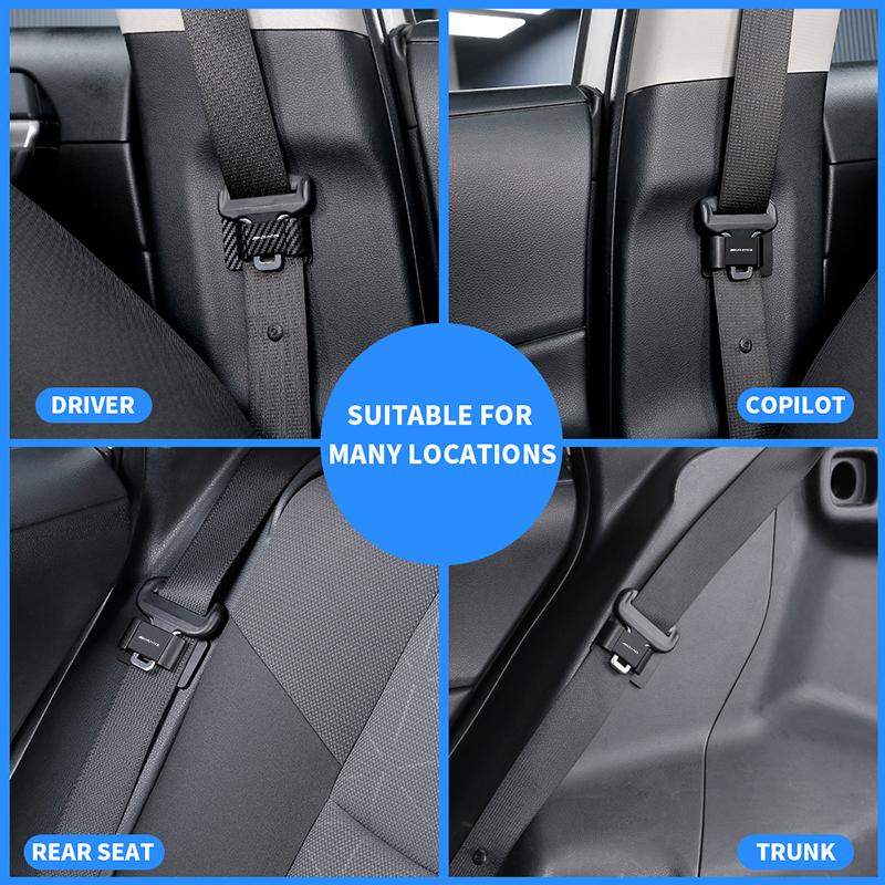 Car Interior Seat Belt Holder Stabilizer Fastener Sticker For Mercedes Benz AMG GLC W213 W206 W205 W204 W212 W203 W223 W246 W222 GX2