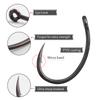 10pcs Carp Fishing Krank Hook EXTRA Extra Wide Gape Reversed Alloy Steel Mirco Barded/Barbless PTFE Coating Size 1 2 4 6