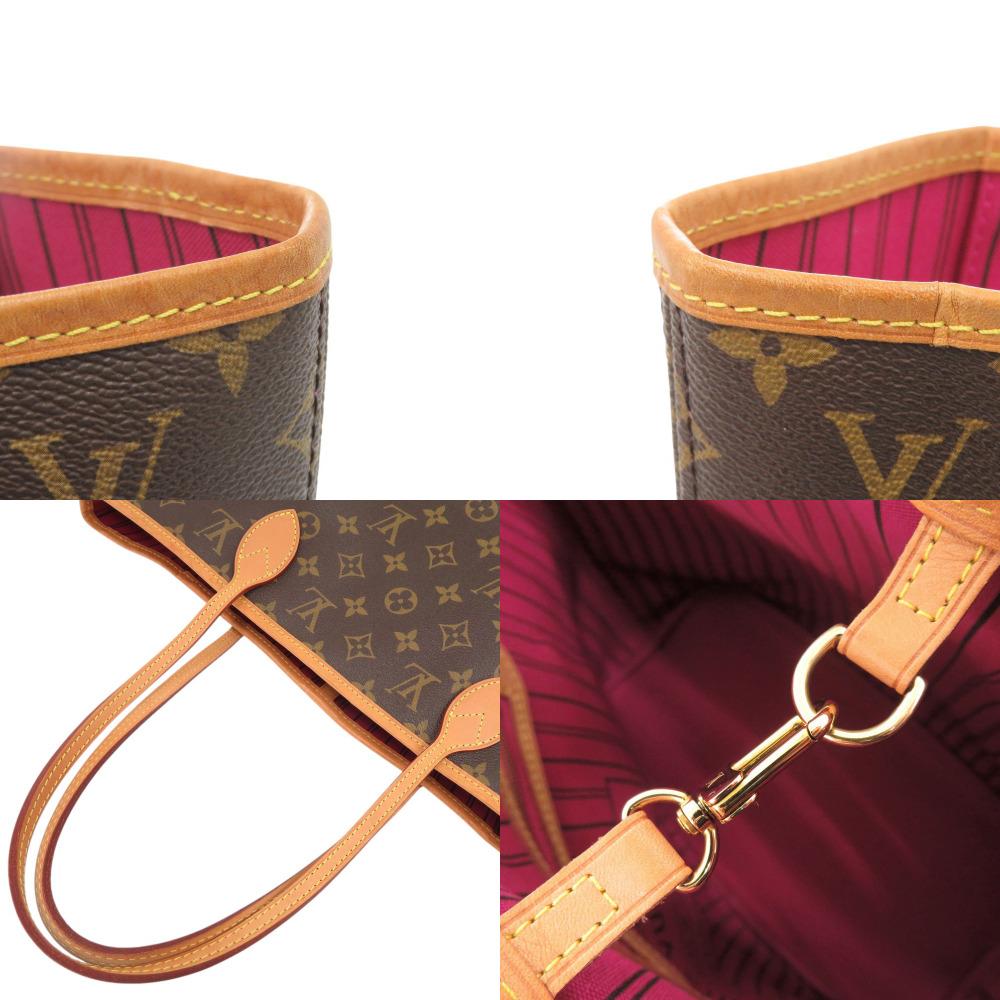 Usata AUTENTICA LOUIS VUITTON M41178 Monogram Neverfull MM con pochette Borsa Pivoonne