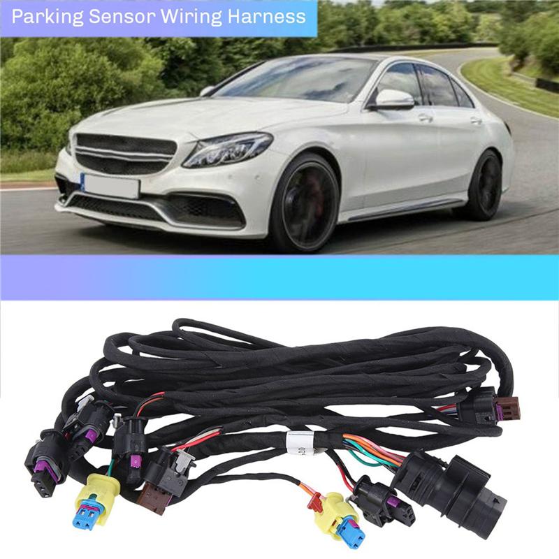 Precise A2055404191 Car Front Bumper Parking Sensor Wiring Harness For Mercedes Benz W205 2013-2020 2055404191