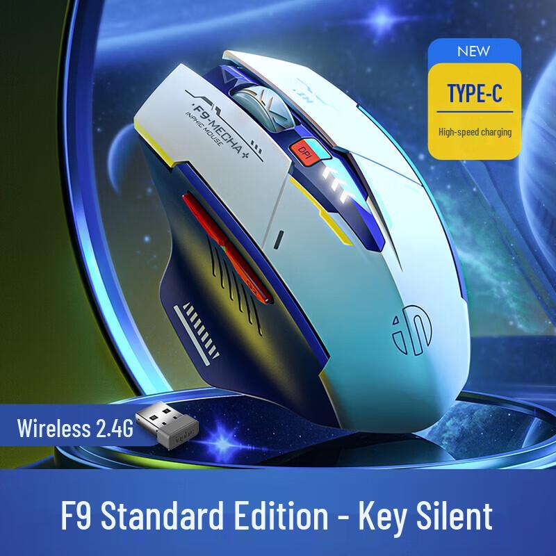 INPHIC Wireless Rechargeable Silent Office Mouse