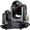 Light4Me Smart Beam 80W Ring Moving Head LED Stage Lighting Ring Effect 12X0.3W RGB SMD5050 LED Wireless Remote Control