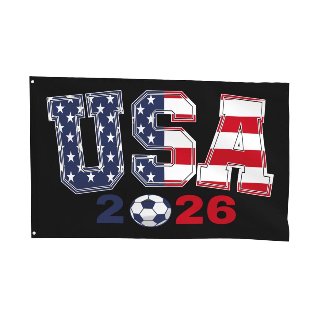 3x5FT World Flag USA Fan Support Banner