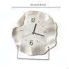 Modern Table Clock Creative Silent Desk for Living Room, Entryway