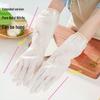 Food-Grade Waterproof Anti-Slip Nitrile Kitchen Gloves for Dishwashing and Cleaning
