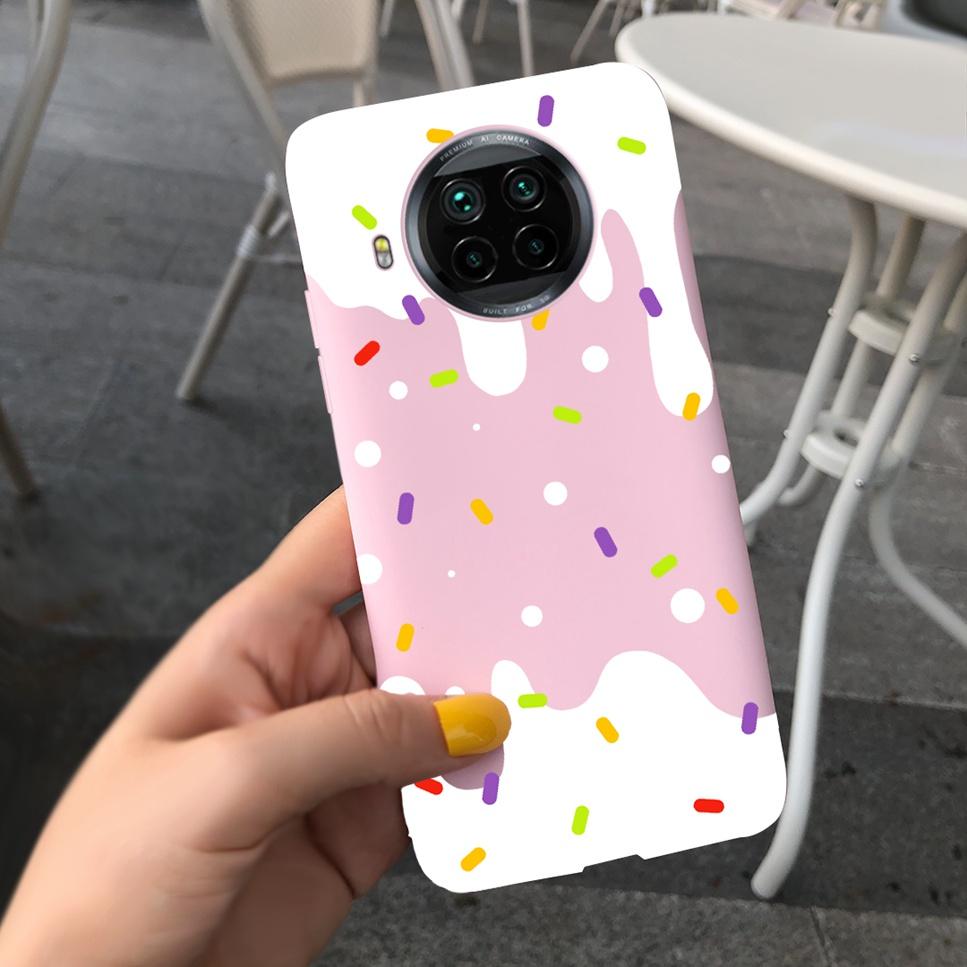 ForXiaomi Mi 10T Lite Case Cute Cartoon Cat Painted TPU Silicone Back Cover For Xiaomi Mi 10T Lite 5G 10Tlite Phone Case Funda