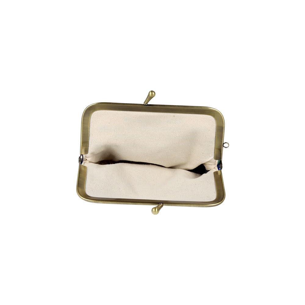 Stationery Snoopy Goods Mini Pouch with Clasp and Tatami S2337568 Sun-Star Embroidery, Book,