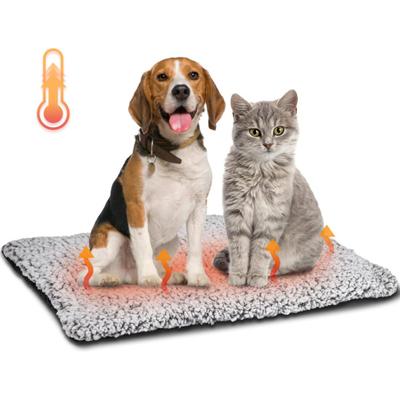 Pet Self-Heating Pad with Heat Reflecting Layer Anti-slip Easy To Clean Self