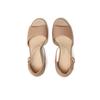SKAP Shengjiabu 2024 Summer New Style One Strap Elegant High Heel Open Toed Commuter Women's Sandals