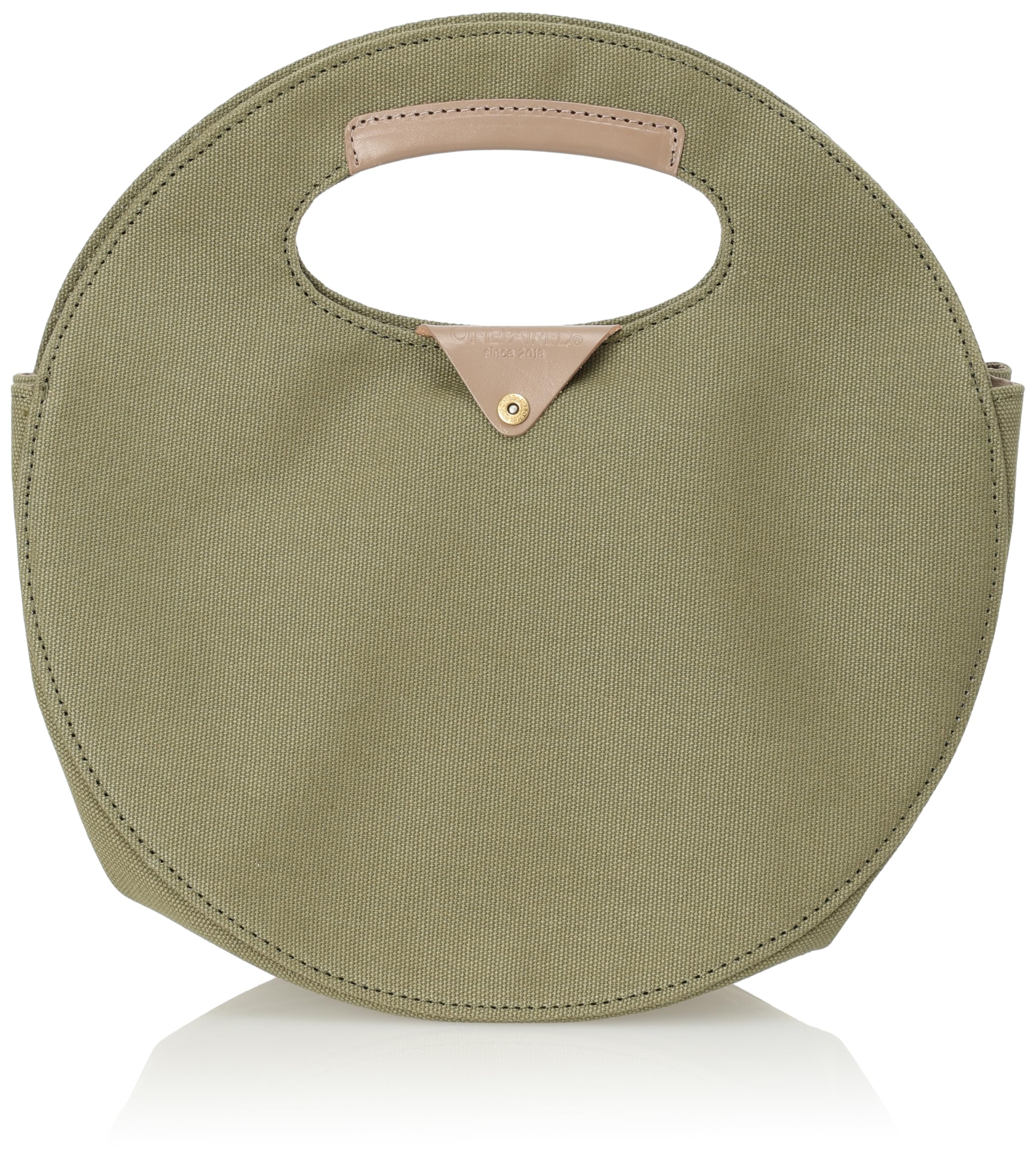 Одна парная сумка-тоут FC Circle, женская, 51068-LKH (Светлый хаки)