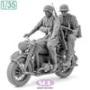 Sol Model WWII German KS750 Military Motorcycle with Two Crew 3D Printer Kit MM878 1/35 Members, (Motorcycle)