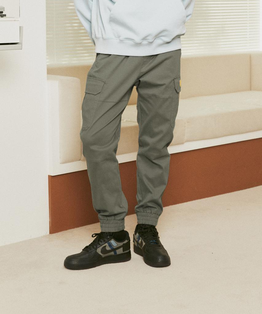 BEENTRILL Utility Cargo Jogger Pants (Warm Khaki) (F/W Item)