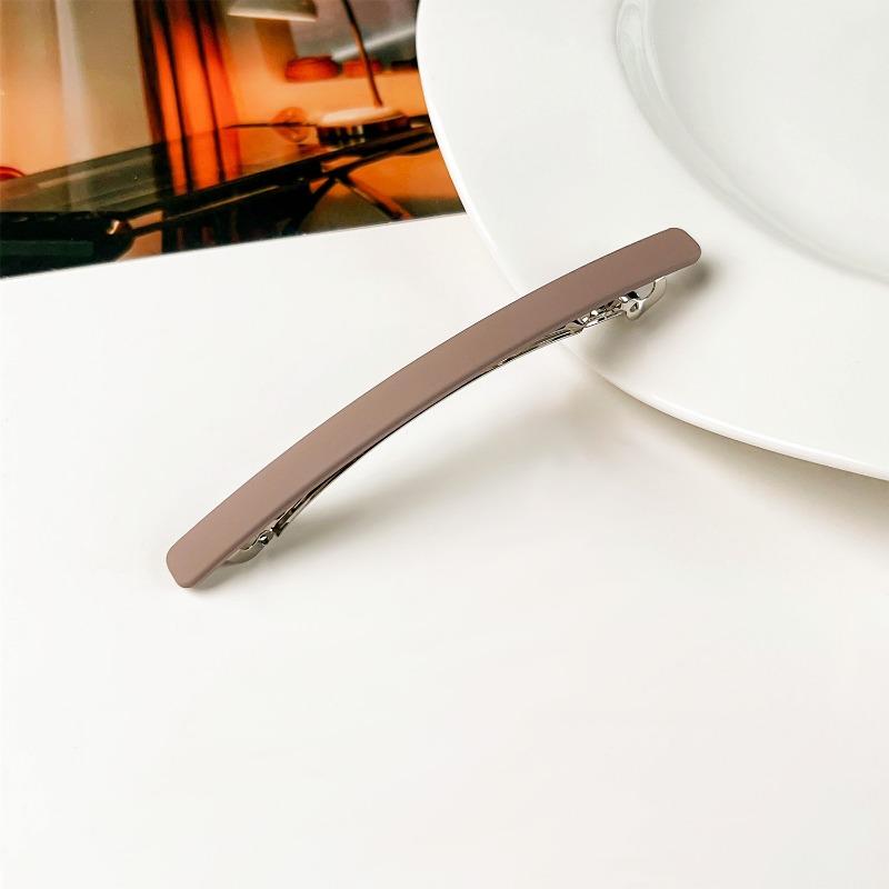 Jednoduchá matná rovná sponka do vlasů Všestranné ofiny Boční sponky do vlasů Vlny Pružinové sponky a Vlasové doplňky