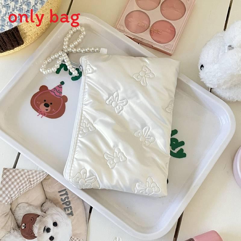 Minimalist Butterfly Knot Coin Purse Pu Material With Embellished Design For Daily Use