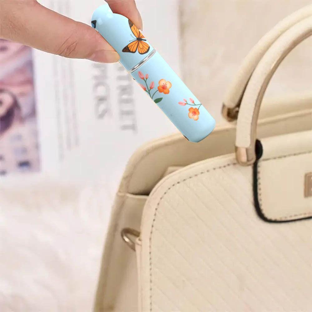 Schmetterlingsdruck Sprühflasche Drehbar Nachfüllbar Leere Kosmetikbehälter Reise